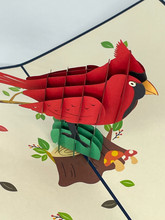 Handmade 3D Kirigami Card

with envelope

Cardinal Bird