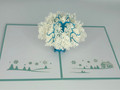 Handmade 3D Kirigami Card

with envelope

Blue Tree Snowflake