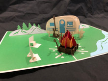 Handmade 3D Kirigami Card

with envelope

Camp Site