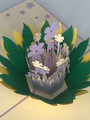 Handmade 3D Kirigami Card

with envelope

Purple Flowers