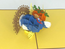 Handmade 3D Kirigami Card

with envelope
 
Thanksgiving Turkey