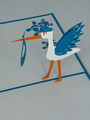 Handmade 3D Kirigami Card

with envelope

Blue Stork Baby Boy

