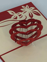 Handmade 3D Kirigami Card

with envelope

Valentine's Day Heart