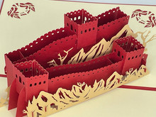 Handmade 3D Kirigami Card

with envelope

Great Wall of China