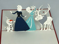Handmade 3D Kirigami Card

with envelope

Frozen Anna Elsa Olaf
