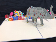 Handmade 3D Kirigami Card

with envelope

Happy Birthday Elephant