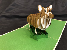 Handmade 3D Kirigami Card

with envelope

Corgi Dog