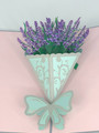 Handmade 3D Kirigami Card

with envelope

Lavender Bouquet