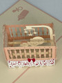 Handmade 3D Kirigami Card

with envelope

Pink Girl Baby Crib