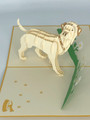 Handmade 3D Kirigami Card

with envelope

Yellow Labrador Dog