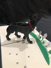 Handmade 3D Kirigami Card

with envelope

Black Labrador Dog