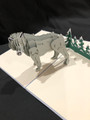 Handmade 3D Kirigami Card

with envelope

Wolf