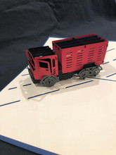 Handmade 3D Kirigami Card

with envelope

Tractor Trailer