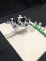 Handmade 3D Kirigami Card

Holstein Black and White Cow