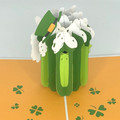 Handmade 3D Kirigami Card

with envelope

St Patrick's Day Beer Shamrock