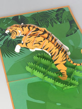 Handmade 3D Kirigami Card

with envelope

Tiger