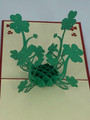 Handmade 3D Kirigami Card

with envelope

Small St Patrick's Day Clover Shamrock