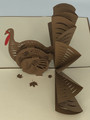 Handmade 3D Kirigami Card

with envelope

Thanksgiving Turkey 1