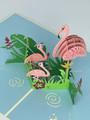 Handmade 3D Kirigami Card

with envelope

Flamingo Family