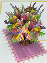 Handmade 3D Kirigami Card

with envelope

Flower Bouquet