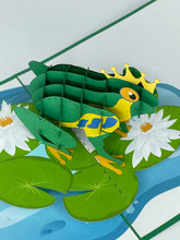 Handmade 3D Kirigami Card

with envelope

Frog Prince