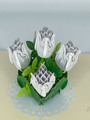 Handmade 3D Kirigami Card

with envelope

White Rose Flower