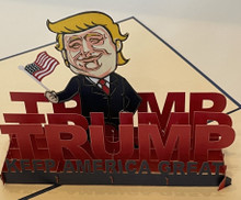 Handmade 3D Kirigami Card

with envelope

Trump 2024 Make America Great Again MAGA