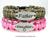 Gifts For Dad Finders Keepers Creations Llc Father Daughter Charm Tag Bracelet Set