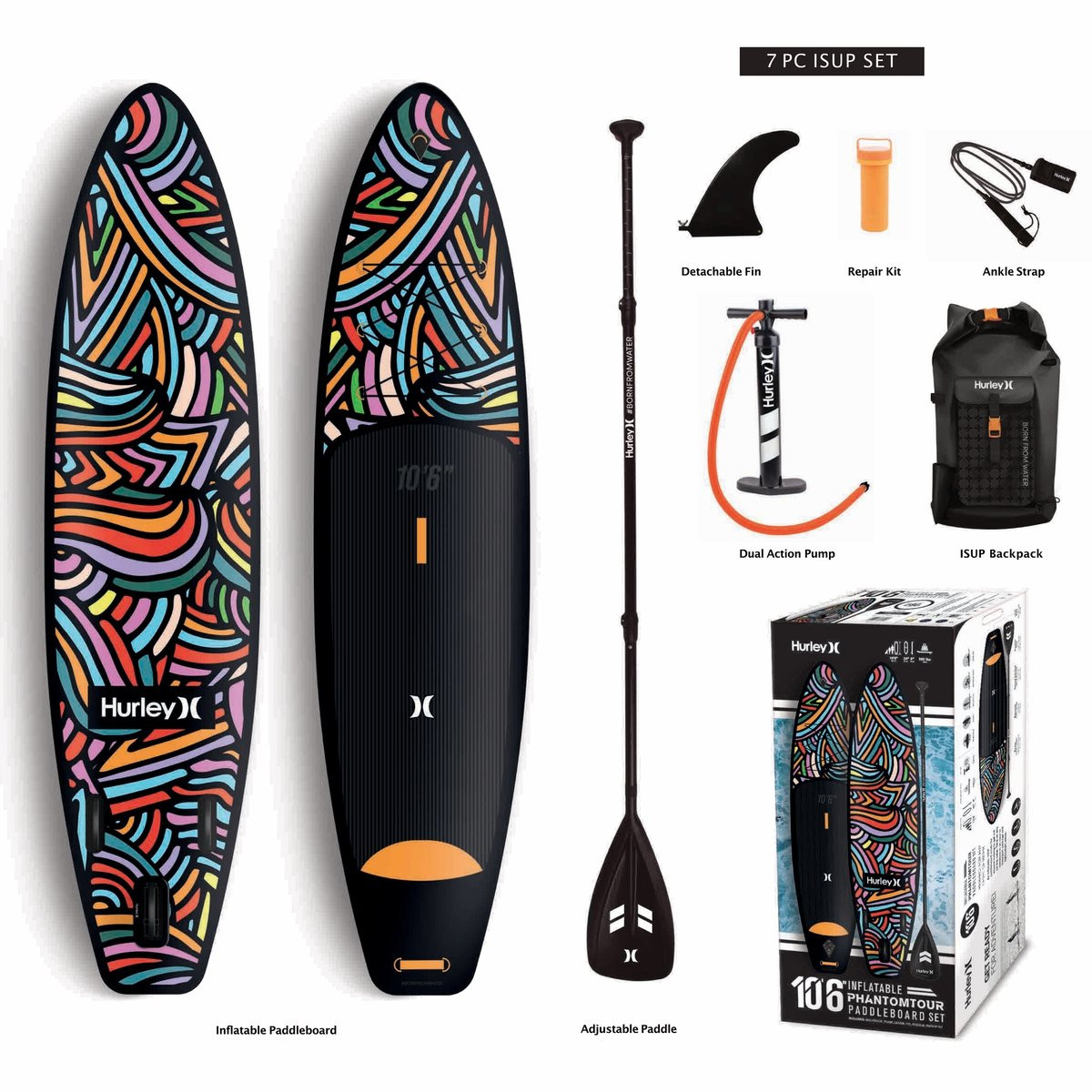 hurley stand up paddle board