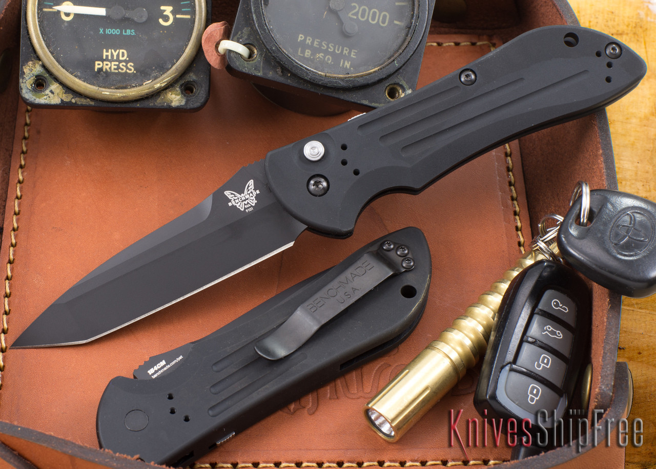 Buy Benchmade Knives 9101BK Auto Stryker Black Blade Ships Free