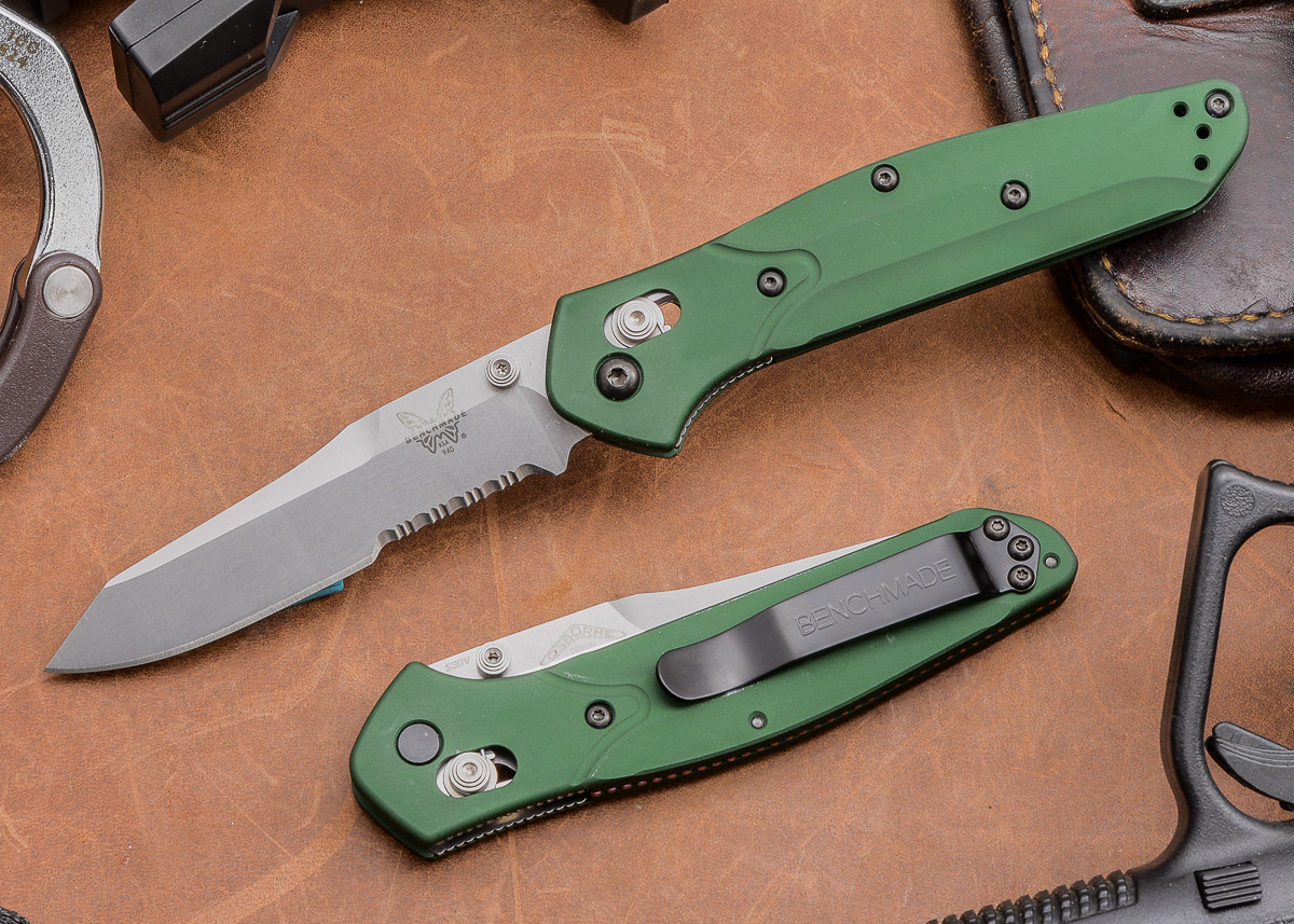 Buy Benchmade Knives 940S Osborne Serrated Ships Free