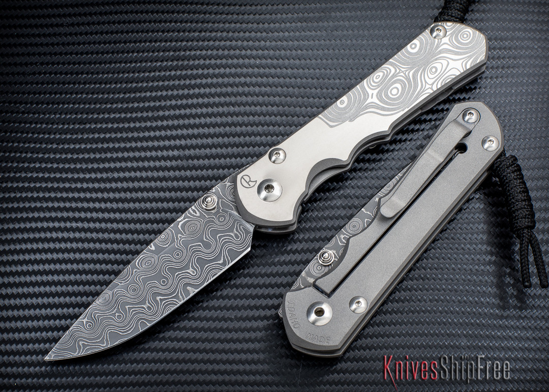 Buy Chris Reeve Knives Large Sebenza 25 - CGG Raindrop Damascus at ...