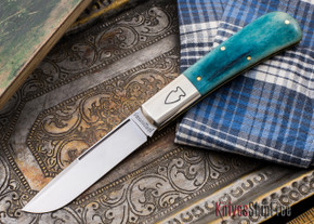 Northwoods Knives: Madison Barlow - Factory Second - Blue Camel Bone - #01