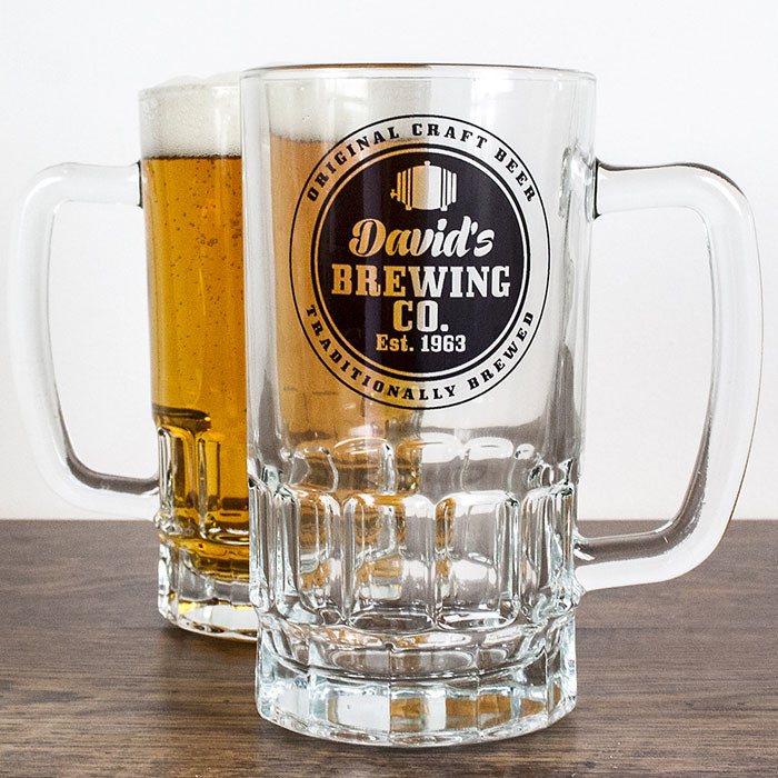 Personalised Brewing Company Beer Tankard | Personalised Beer Mug