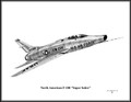 North American F-100 "Super Sabre" ~ Free Shipping