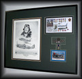 a photo color 2½” x 3½” card of Col. Gabreski's P-47 with his autograph signed in Ink by: Col. Gabreski.
