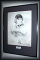 Sgt. Oskar Bösch ~ Original Pencil Dwg by L. Ortega (Signed by "Oskar Bösch") ~ 50% Off ~ Free Shipping