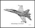 McDonnell Douglas F/A-18 'Hornet' ~ Free Shipping