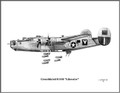 Consolidated B-24 H "Liberator" ~ Free Shipping