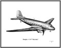 Douglas ~ C-47 "Skytrain" ~ Free Shipping