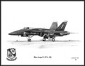 McDonnell/Douglas F/A-18 Hornet ("Blue Angel 1") ~ Free Shipping