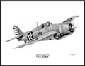 Grumman F4F-3 "Wildcat" (Lt.Cmdr. E.Scott 'Scott" McCuskey) ~ Free Shipping