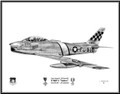 North American F-86F-1 "Sabre" (Capt. Joseph McConnell) ~ Free Shipping