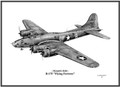 Boeing B-17F "Flying Fortress" ~ Memphis Belle ~ Free Shipping