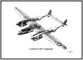 Lockheed P-38J "Lightning" (Maj. Richard Bong) ~ Free Shipping