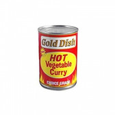 gold dish hot curry vegetable
