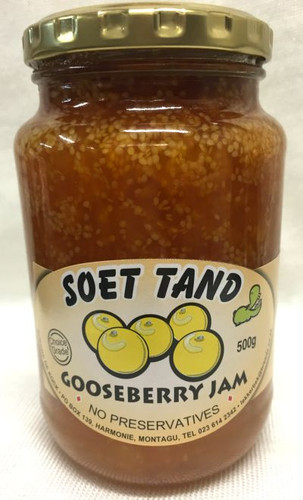 Lekkerbek/Soet Tand Gooseberry Jam 500g