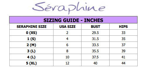 Ingrid And Maternity Size Chart