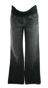 Neutral 7 for All Mankind for A Pea in the Pod Maternity Acid Wash Boot Cut Maternity Jeans (Gently Used - Size 32)