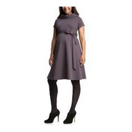 Muted Plum GAP Maternity Career / Dressy Maternity Dress (Gently Used - Size X-Small)